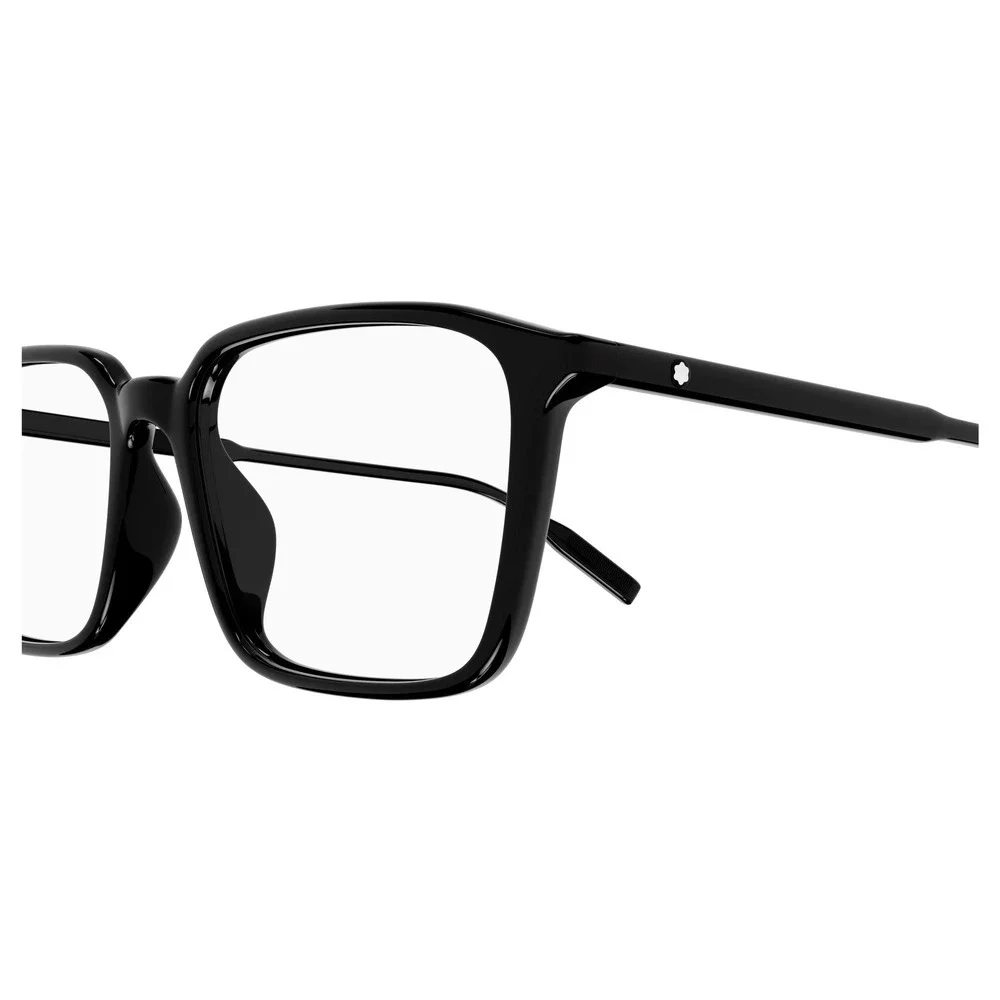 Mont Blanc MB0293OA Eyeglasses Black Acetate Square